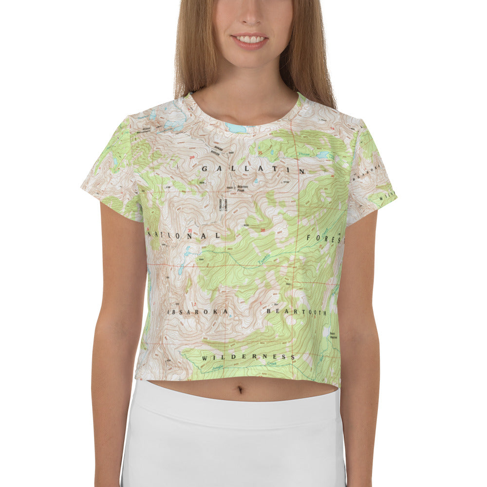 Absaroka Beartooth Crop Tee