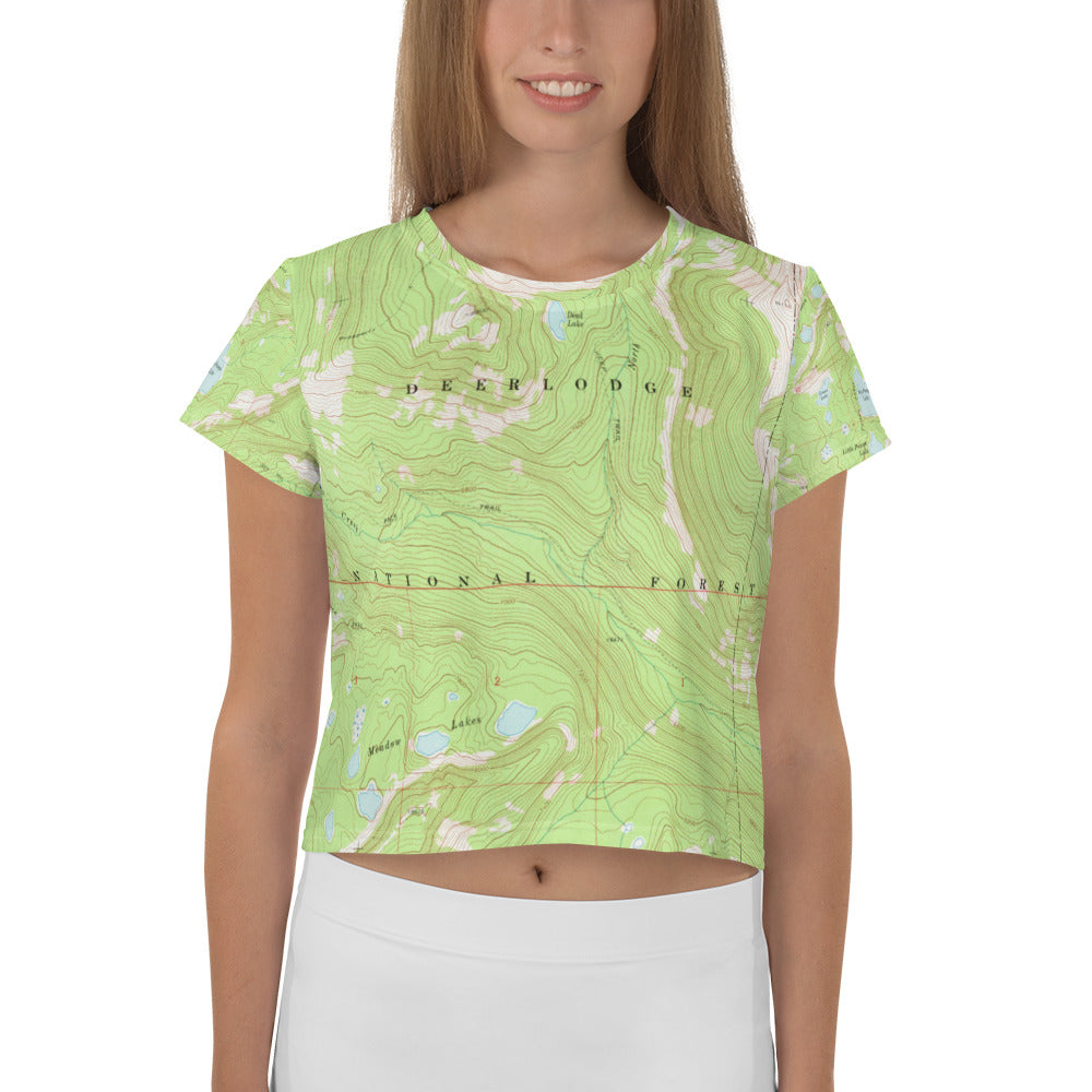 Deer Lodge Range Crop Tee