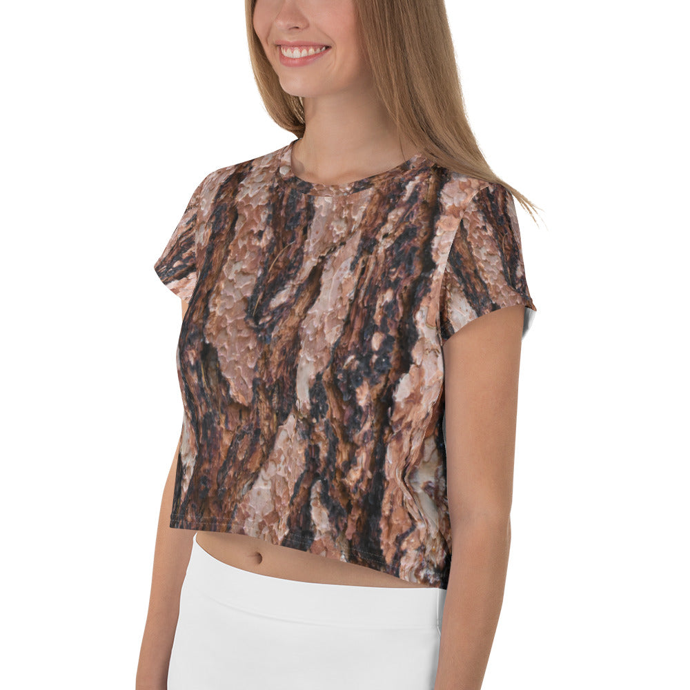 Red Ponderosa Women's Crop Tee