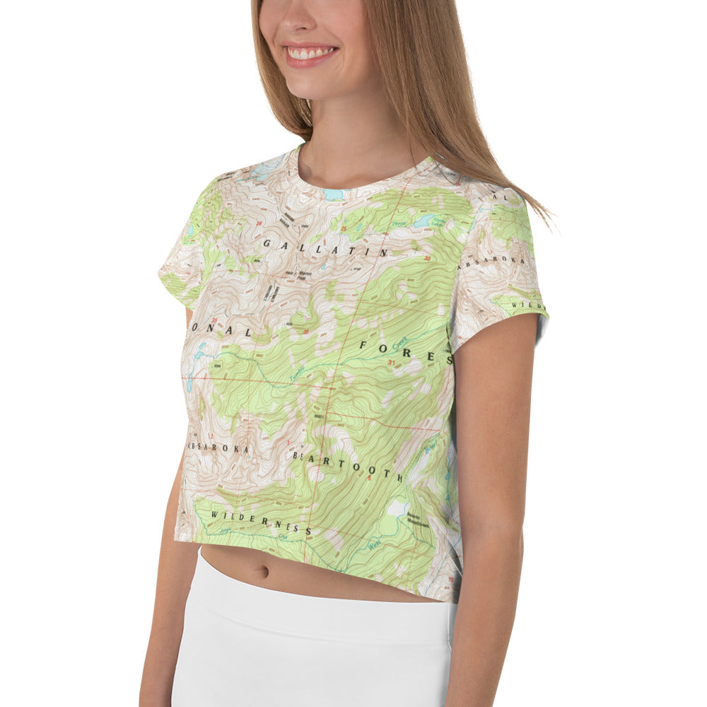 Absaroka Beartooth Crop Tee
