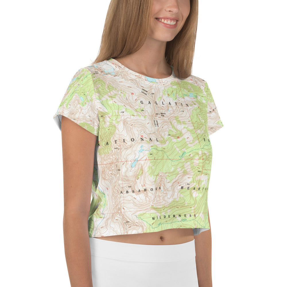 Absaroka Beartooth Crop Tee