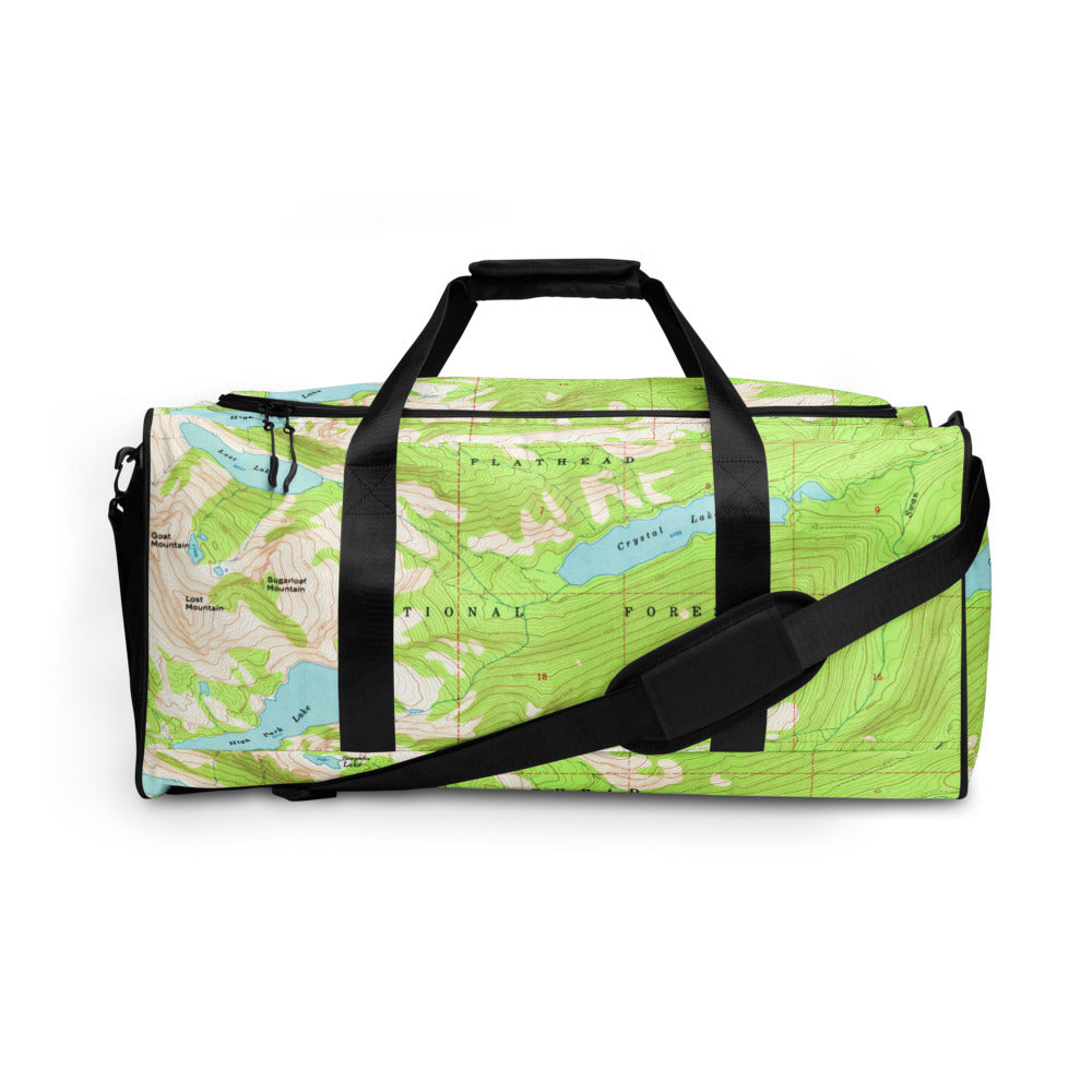 Gray Wolf Duffle Bag