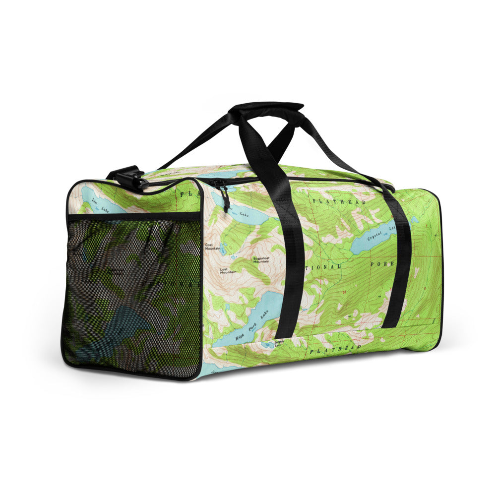 Gray Wolf Duffle Bag