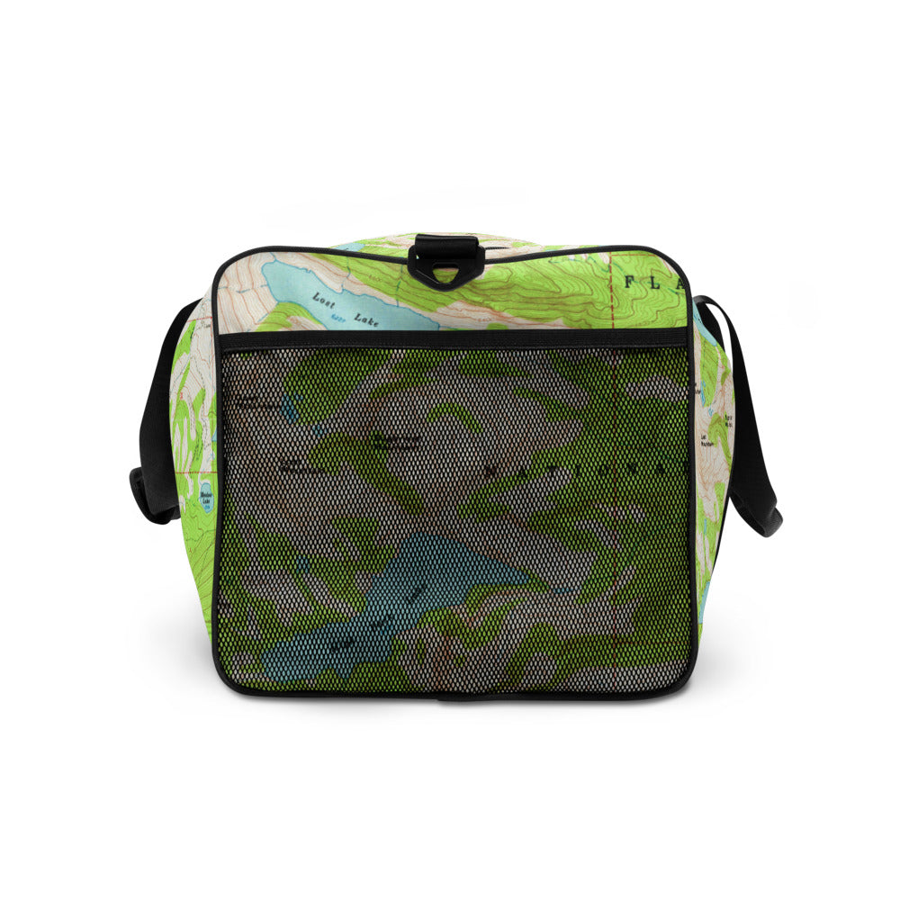 Gray Wolf Duffle Bag