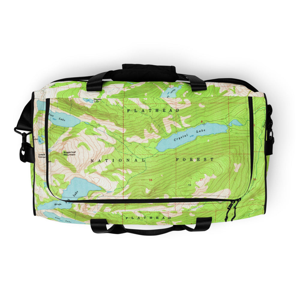 Gray Wolf Duffle Bag