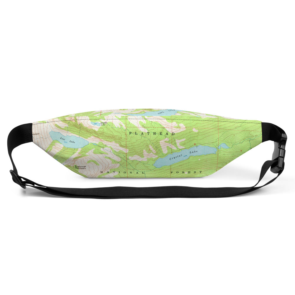 Gray Wolf Fanny Pack