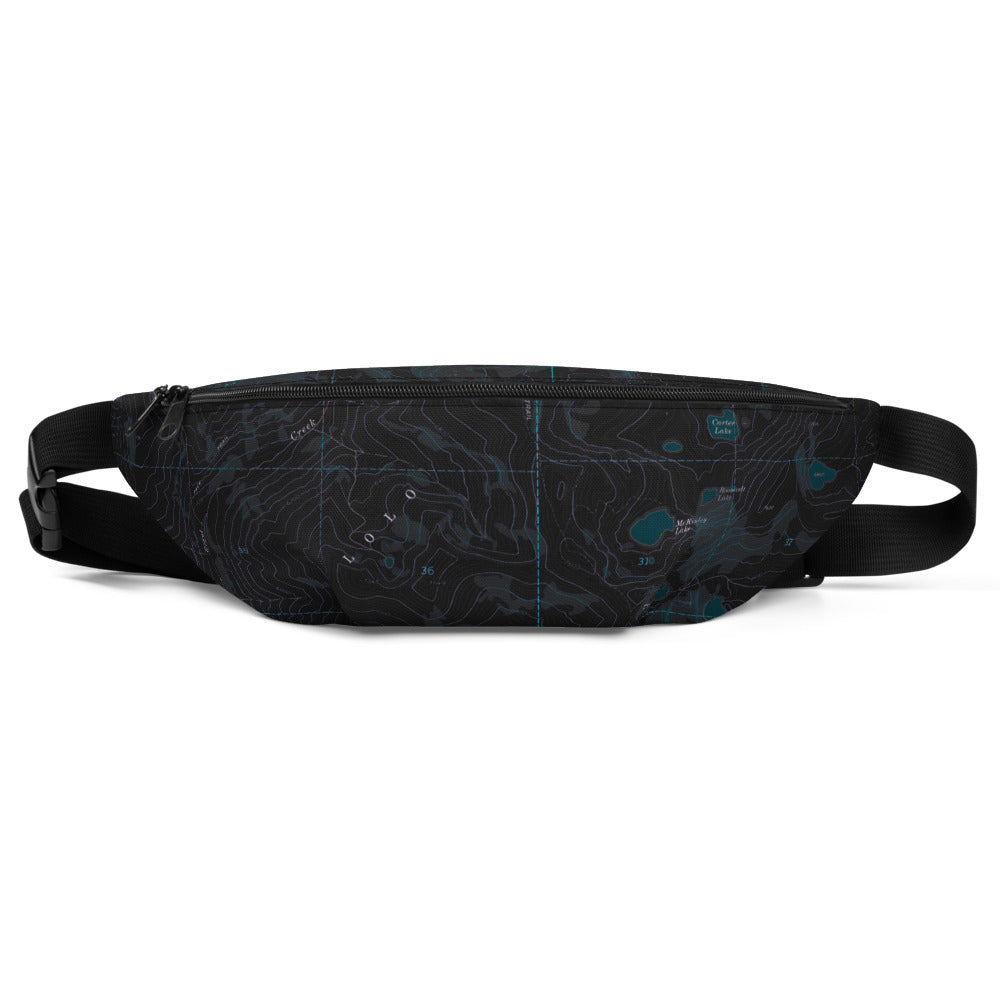 Rattlesnake Wilderness Midnight Fanny Pack