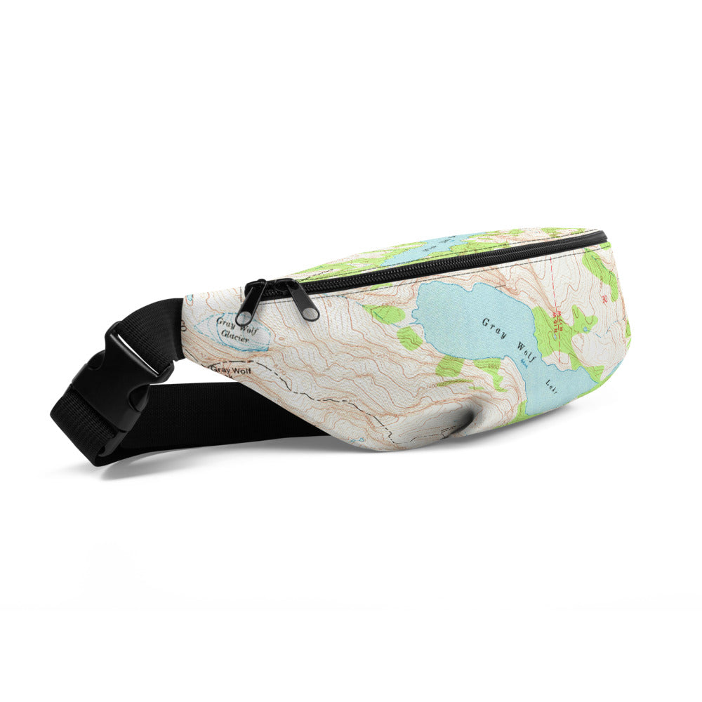 Gray Wolf Fanny Pack
