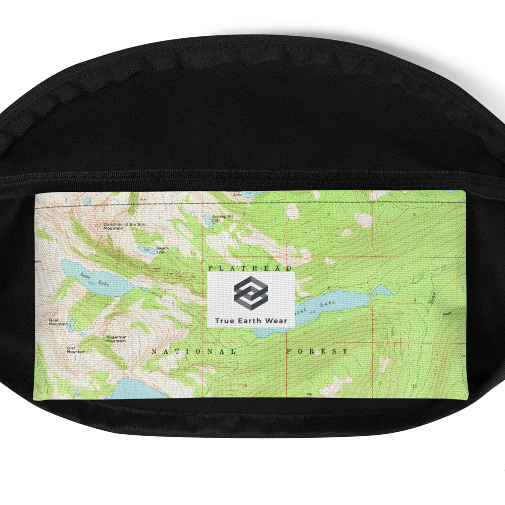 Gray Wolf Fanny Pack
