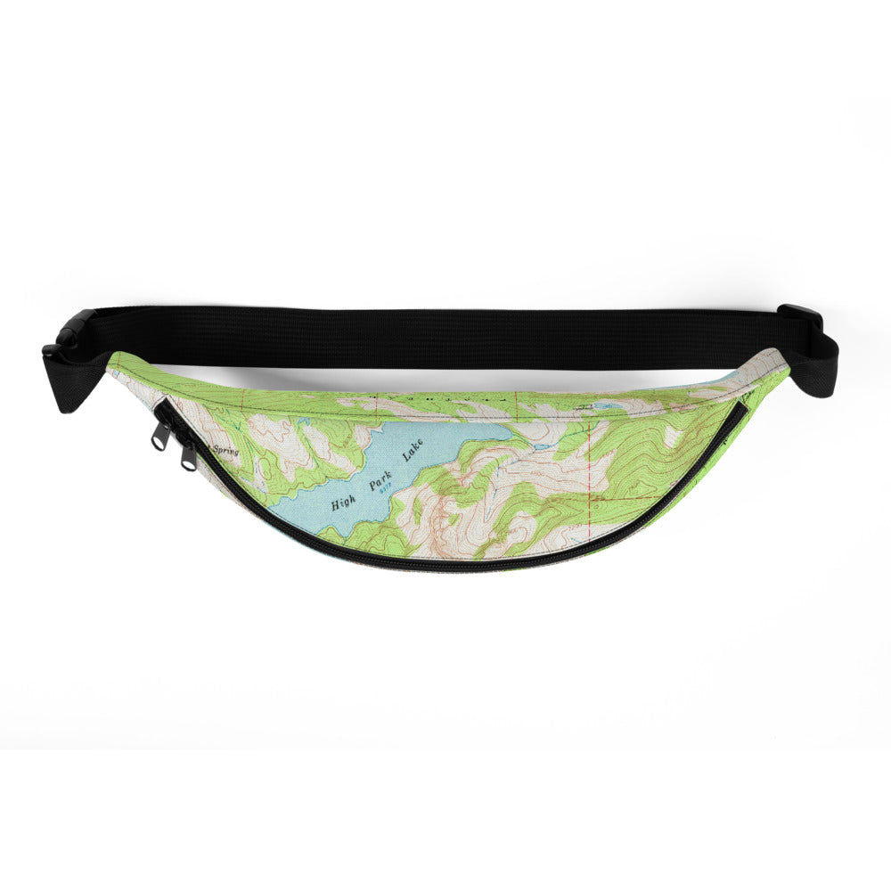 Gray Wolf Fanny Pack