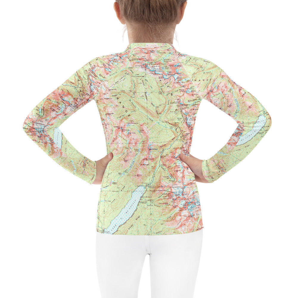Lake McDonald Kid's Rash Guard