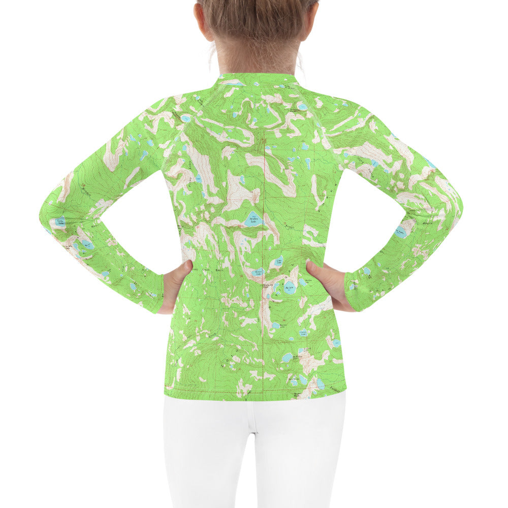 Rattlesnake Wilderness Kid's Rash Guard