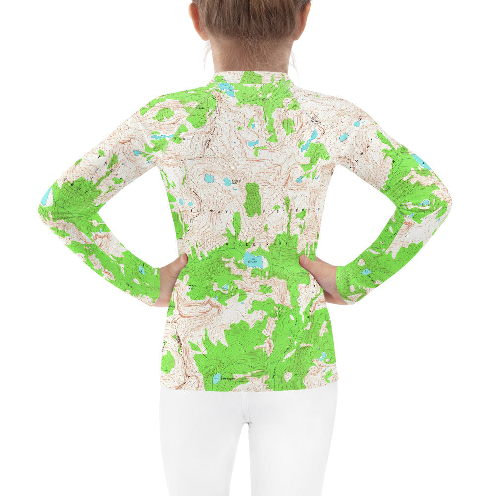 Elk Lake Kids Rash Guard