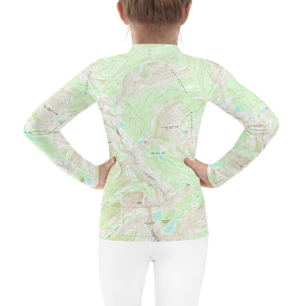 Centennial Range Kids Rash Guard