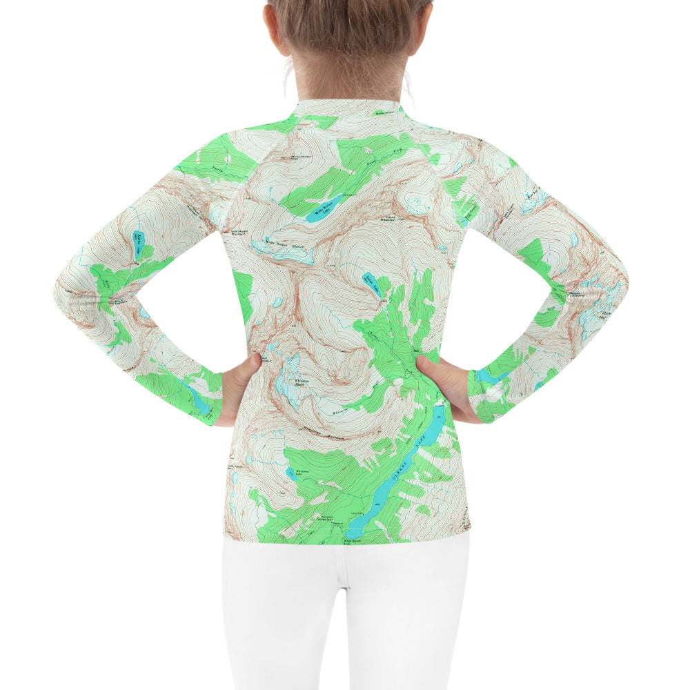 Mount Cleveland Kids Rash Guard