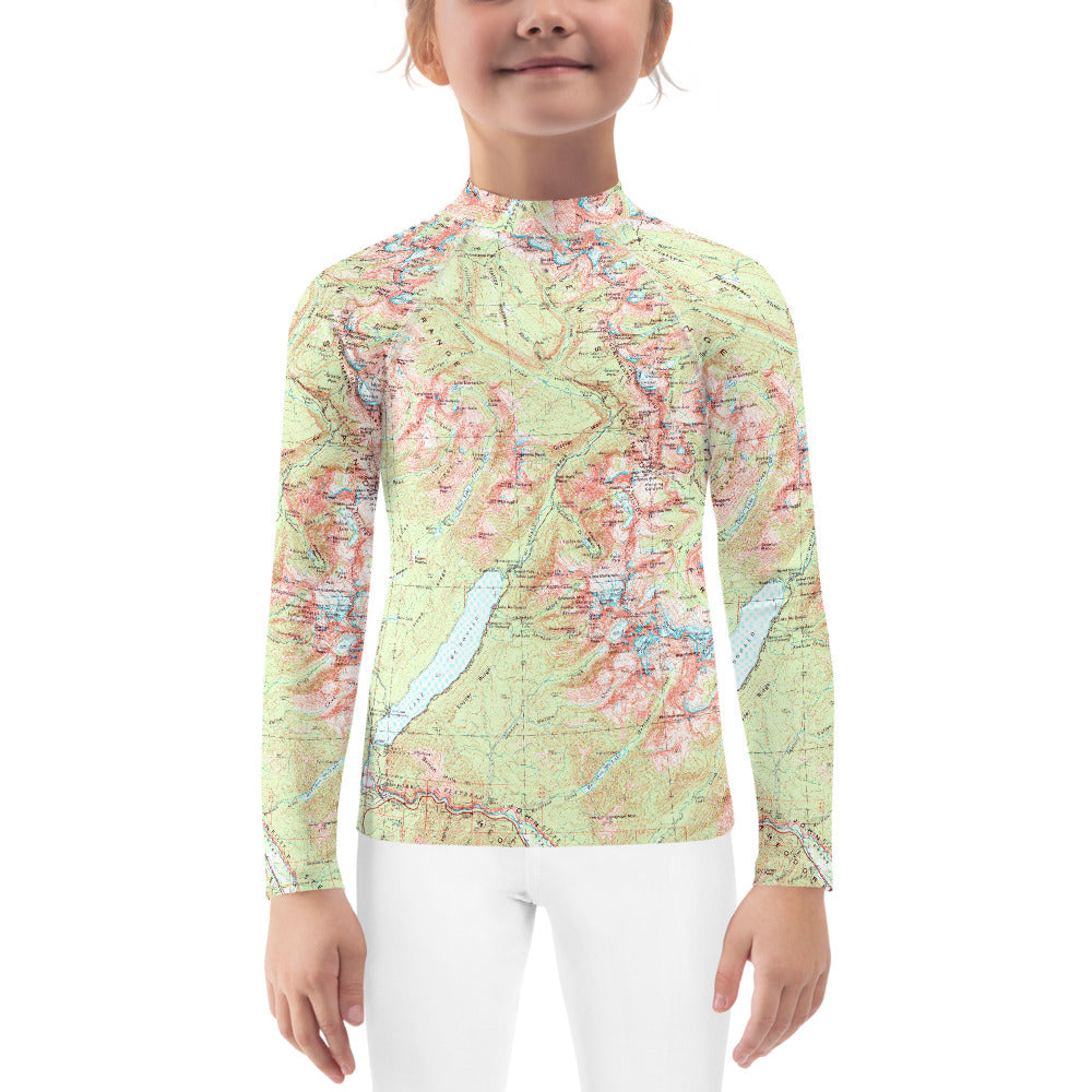 Lake McDonald Kid's Rash Guard