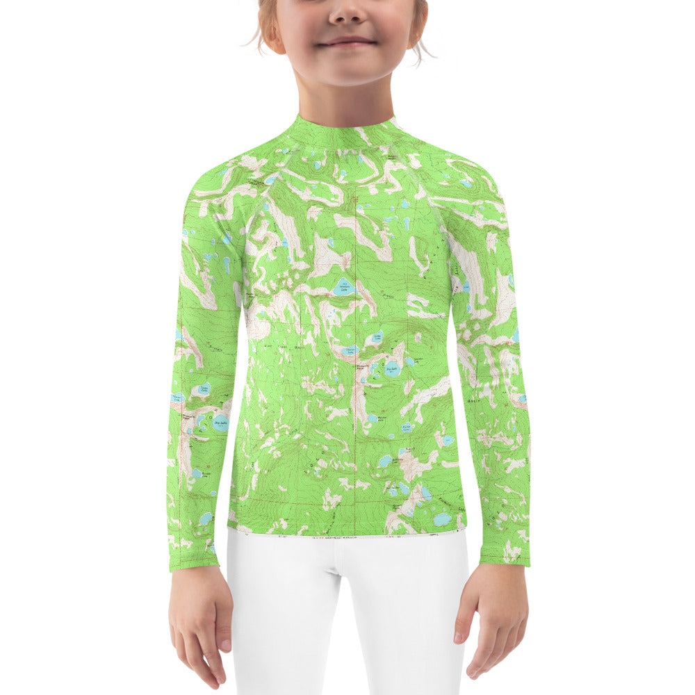 Rattlesnake Wilderness Kid's Rash Guard