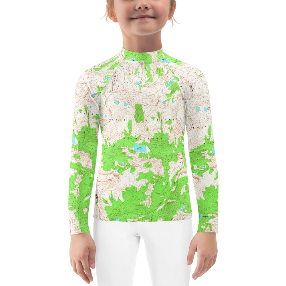 Elk Lake Kids Rash Guard