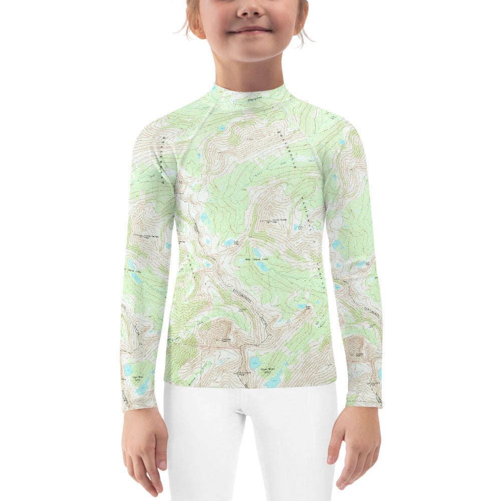 Centennial Range Kids Rash Guard