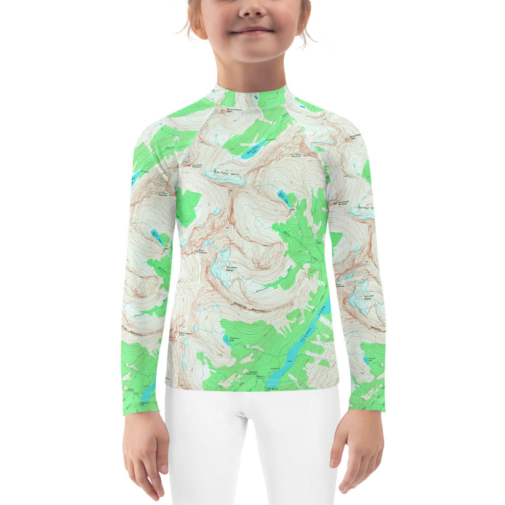 Mount Cleveland Kids Rash Guard