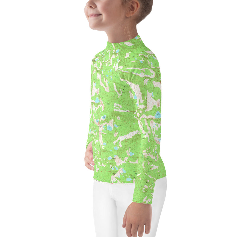 Rattlesnake Wilderness Kid's Rash Guard