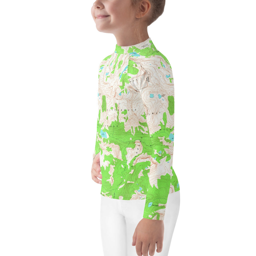 Elk Lake Kids Rash Guard