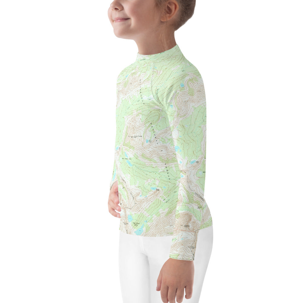 Centennial Range Kids Rash Guard