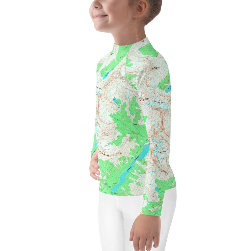 Mount Cleveland Kids Rash Guard
