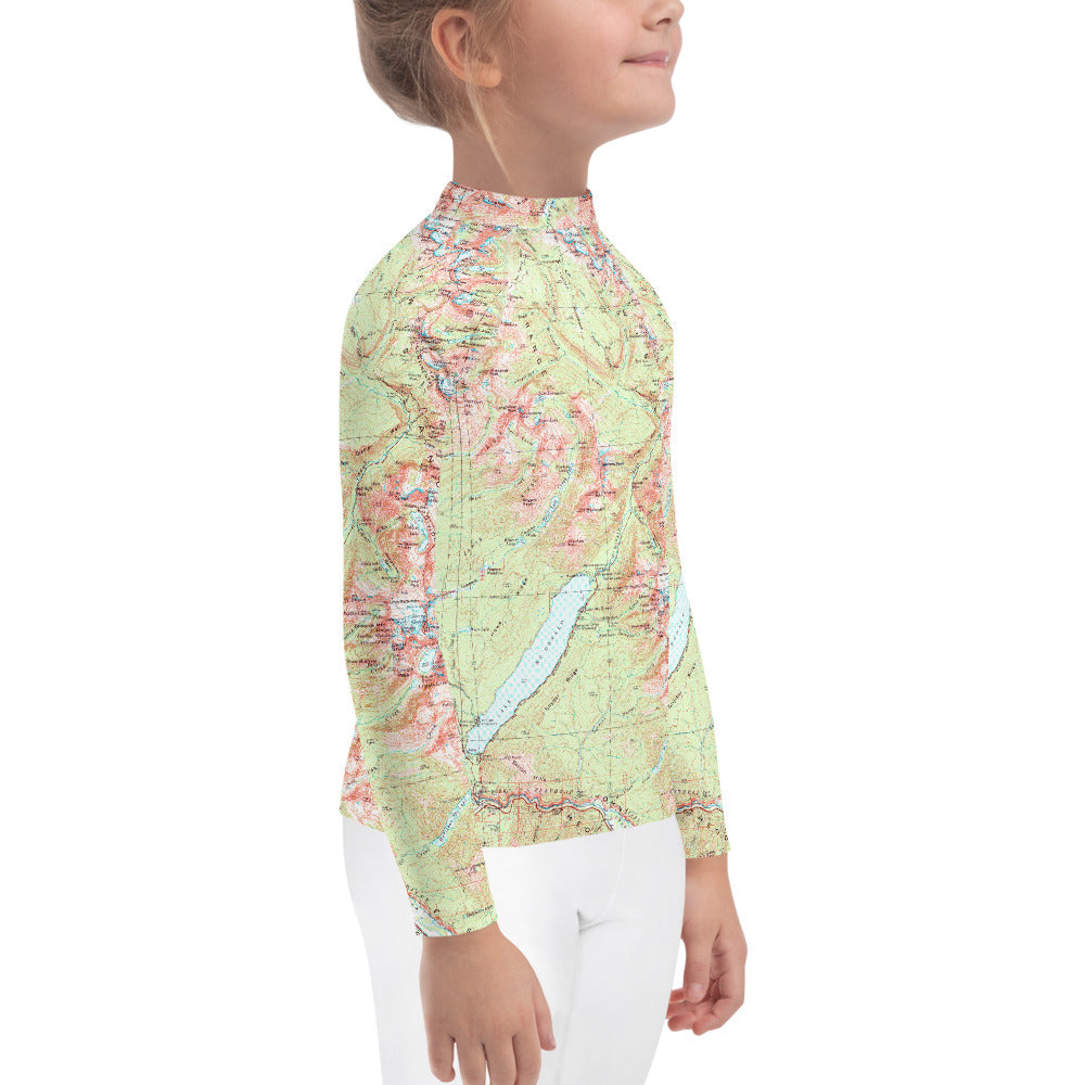 Lake McDonald Kid's Rash Guard