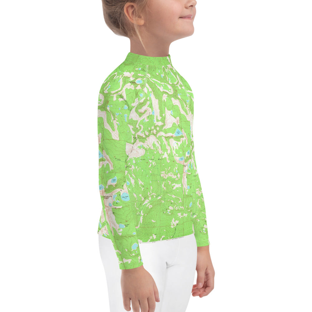 Rattlesnake Wilderness Kid's Rash Guard