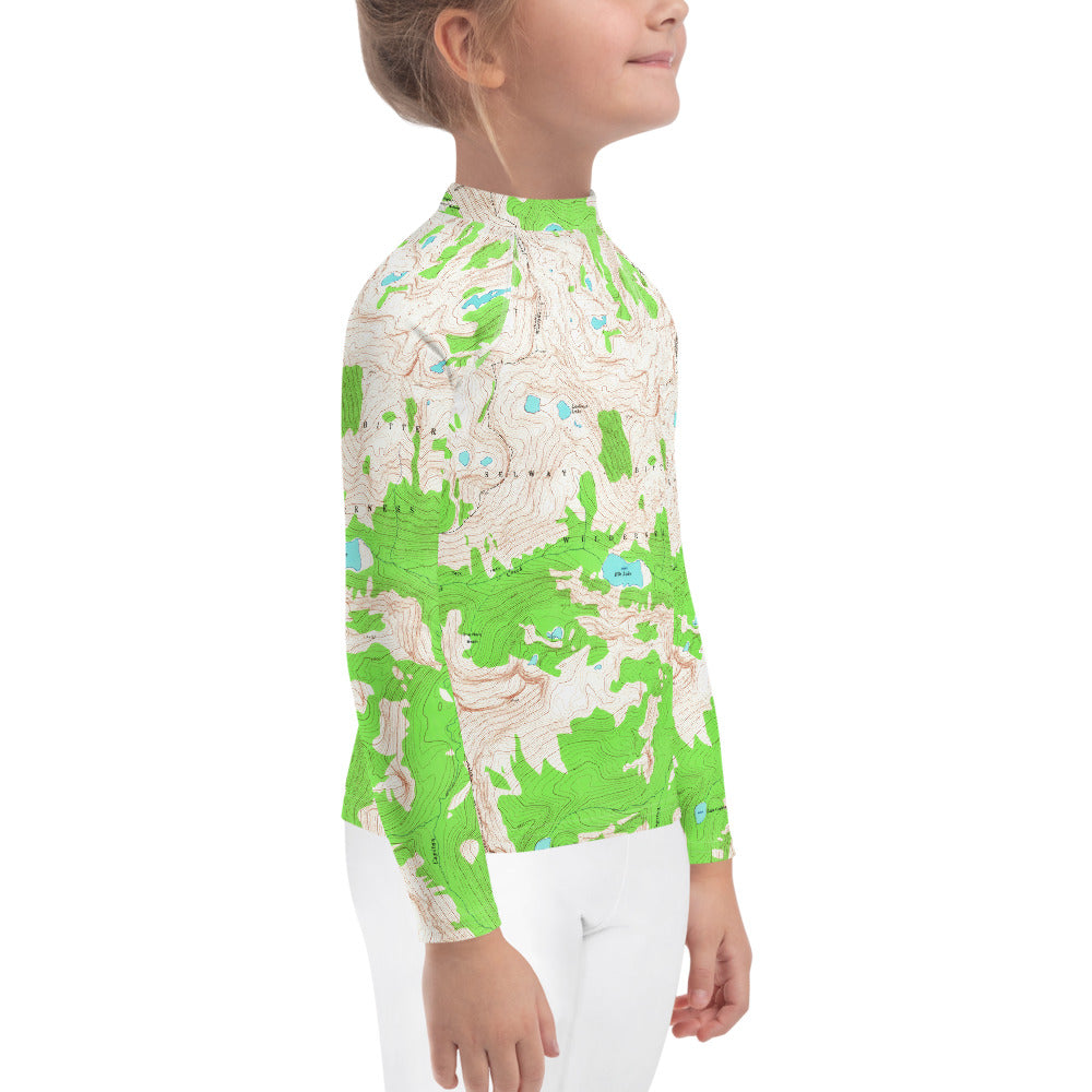 Elk Lake Kids Rash Guard