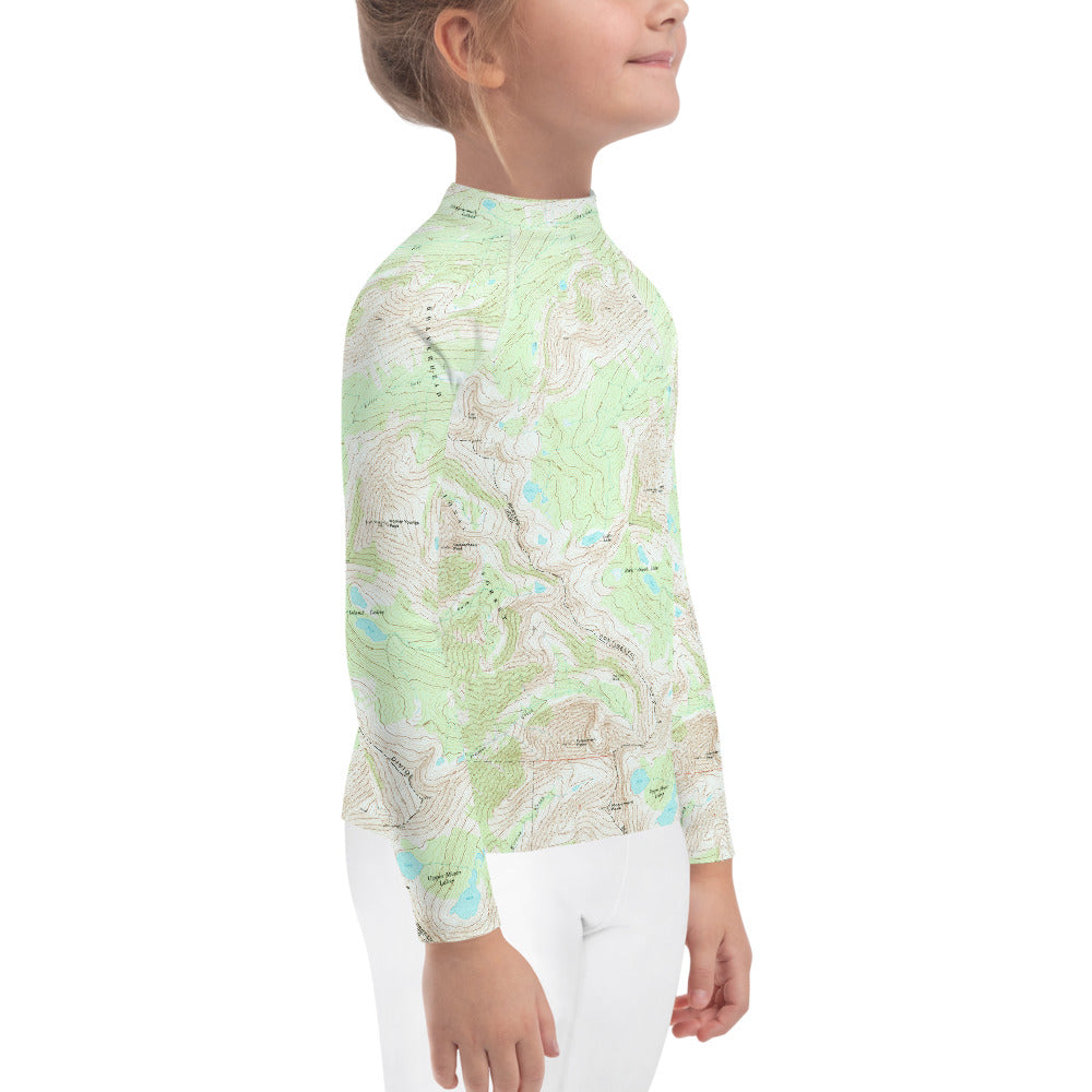 Centennial Range Kids Rash Guard