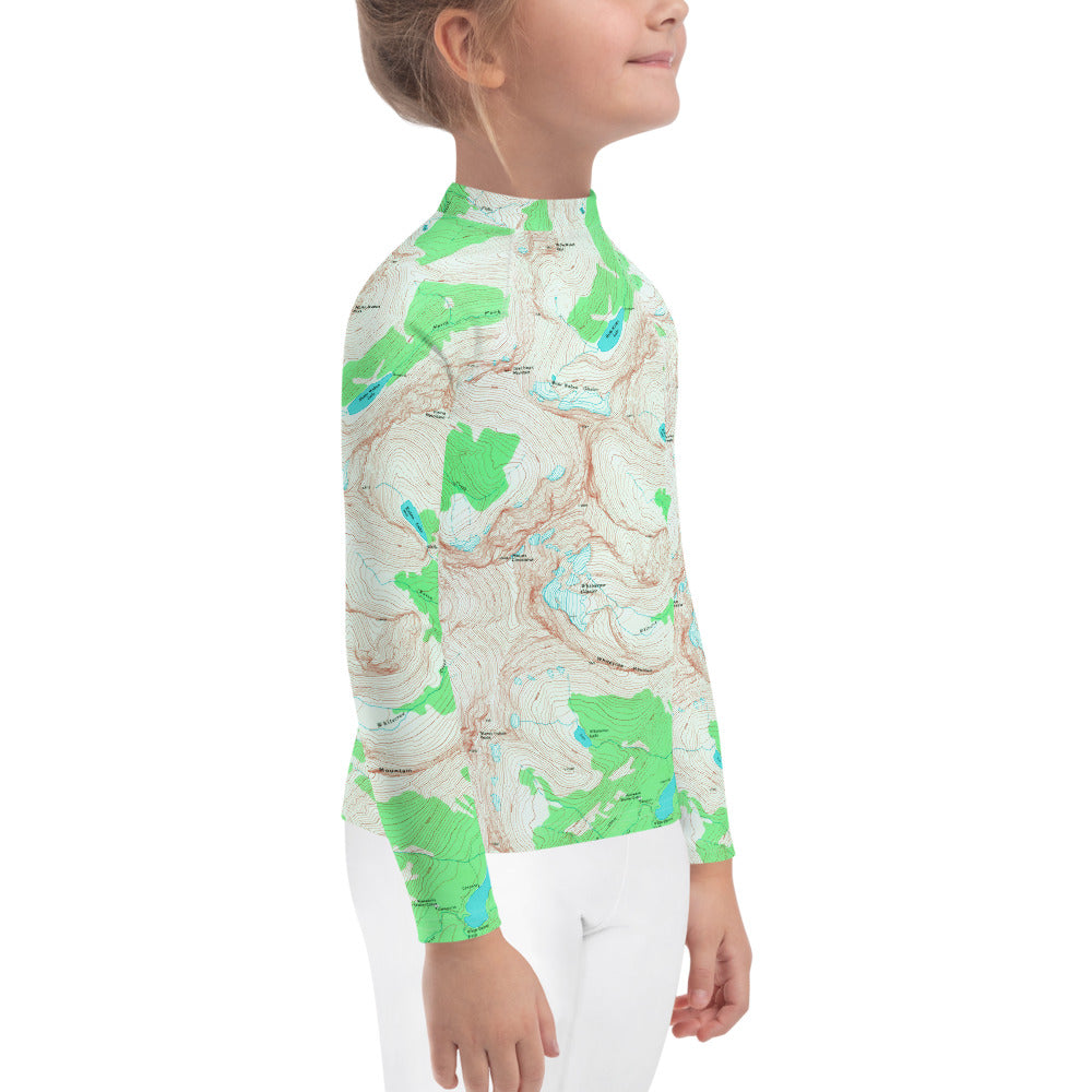 Mount Cleveland Kids Rash Guard