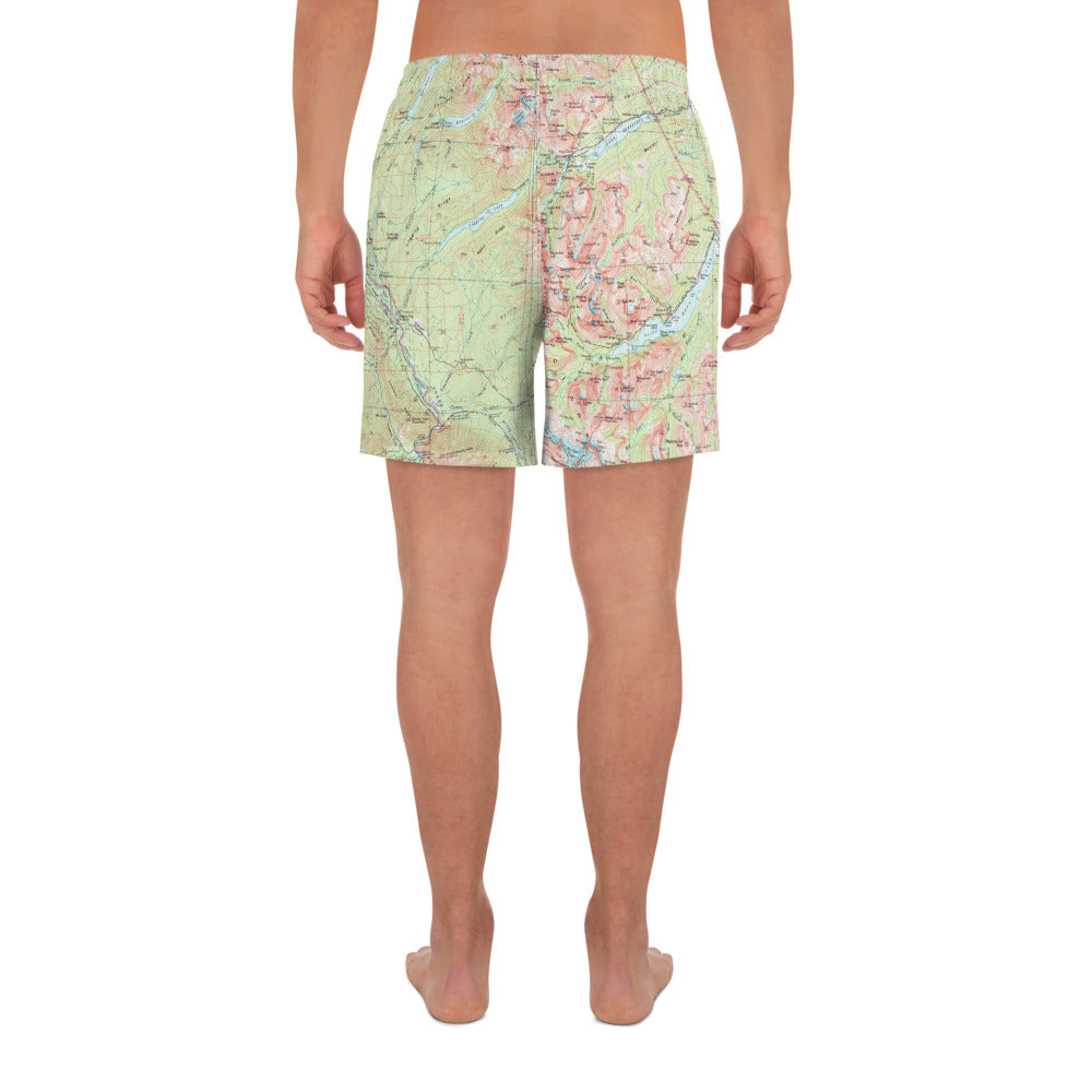 Lake McDonald Men's Athletic Long Shorts