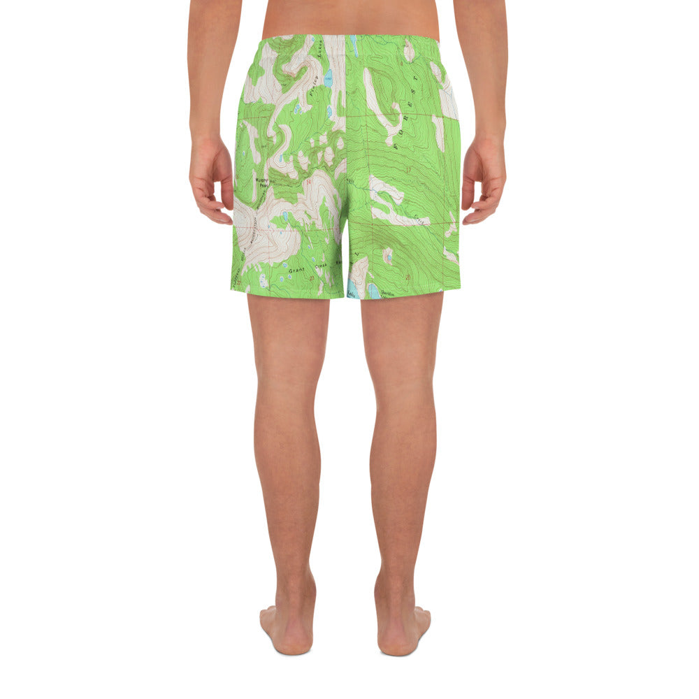 Rattlesnake Wilderness Men's Athletic Long Shorts