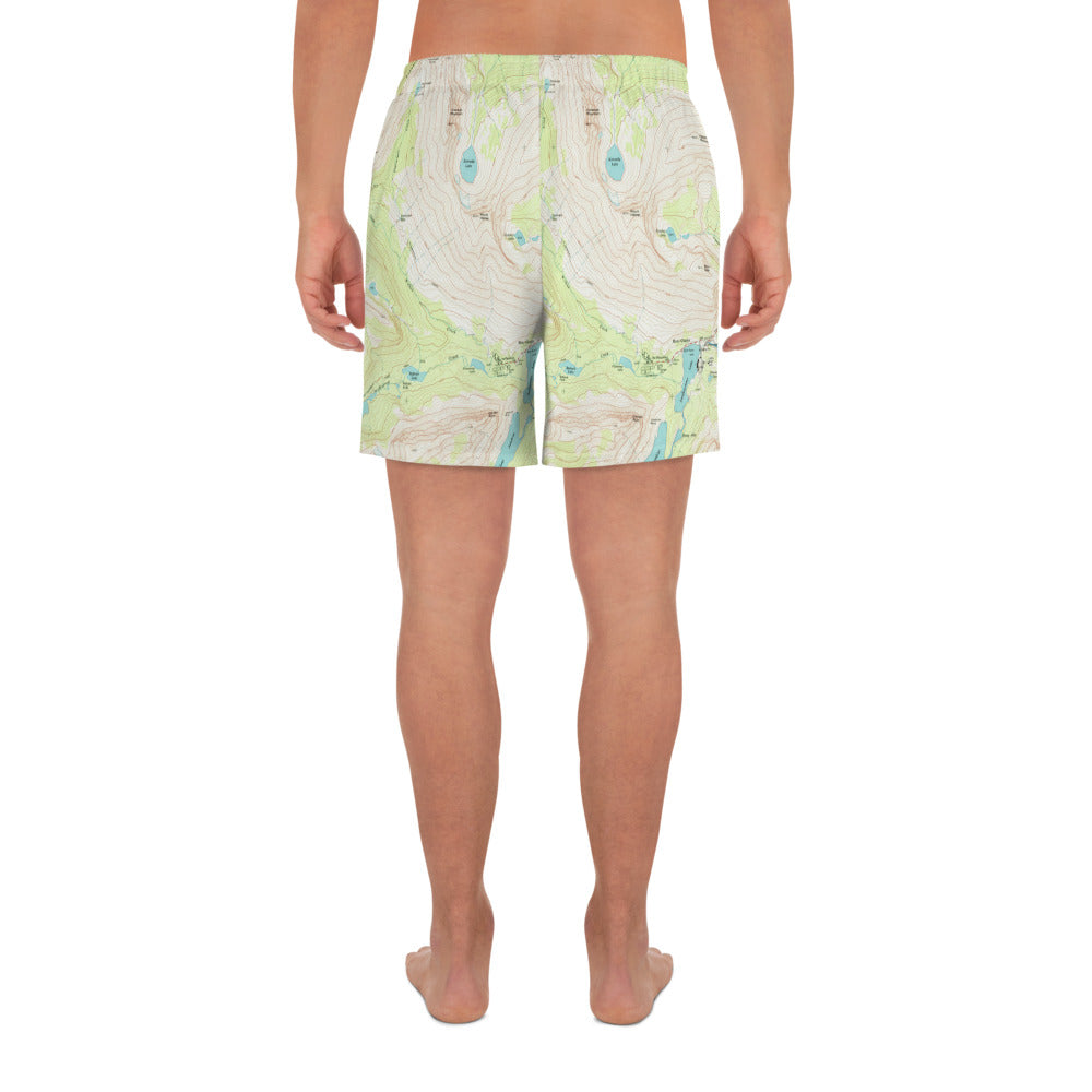 Many Glacier Men's Athletic Long Shorts
