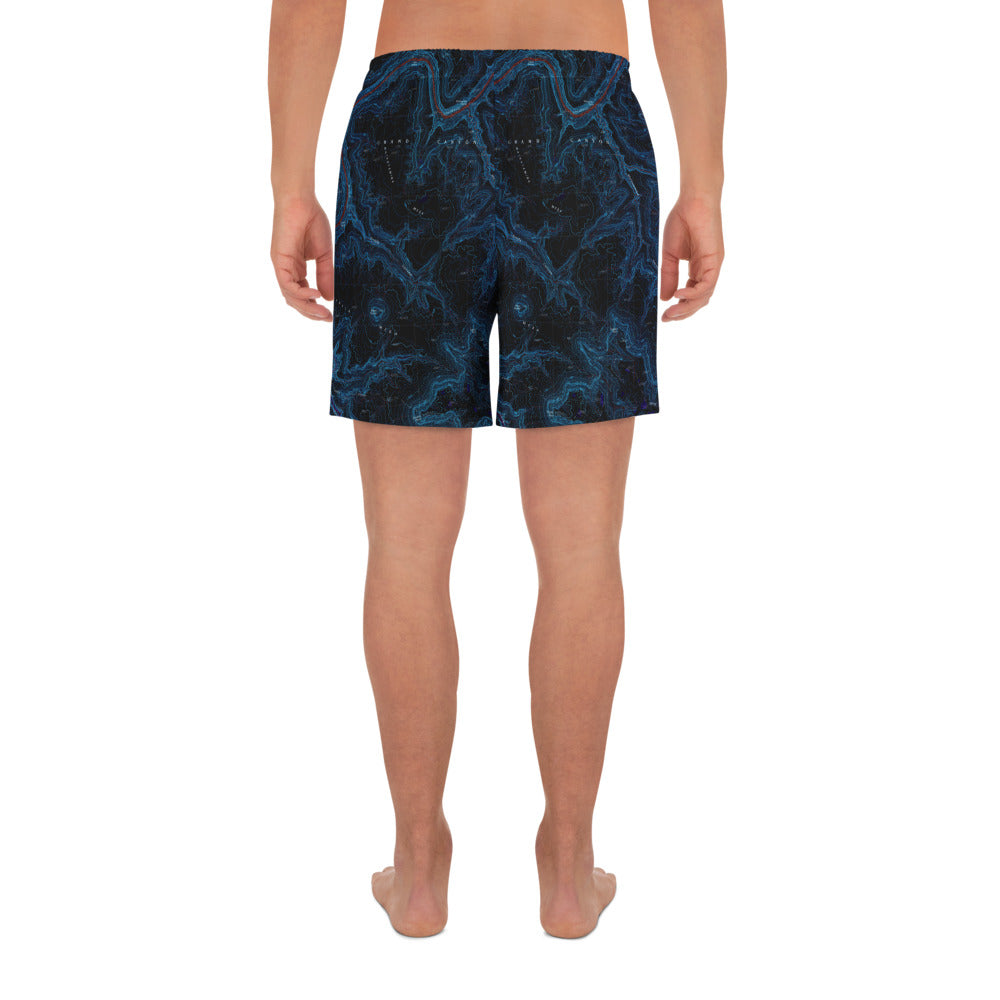 Grand Canyon Midnight Men's Athletic Long Shorts