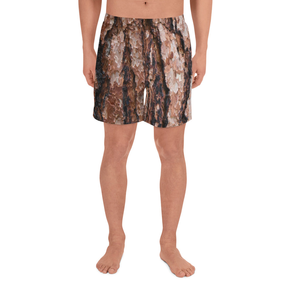 Red Ponderosa Men's Athletic Long Shorts