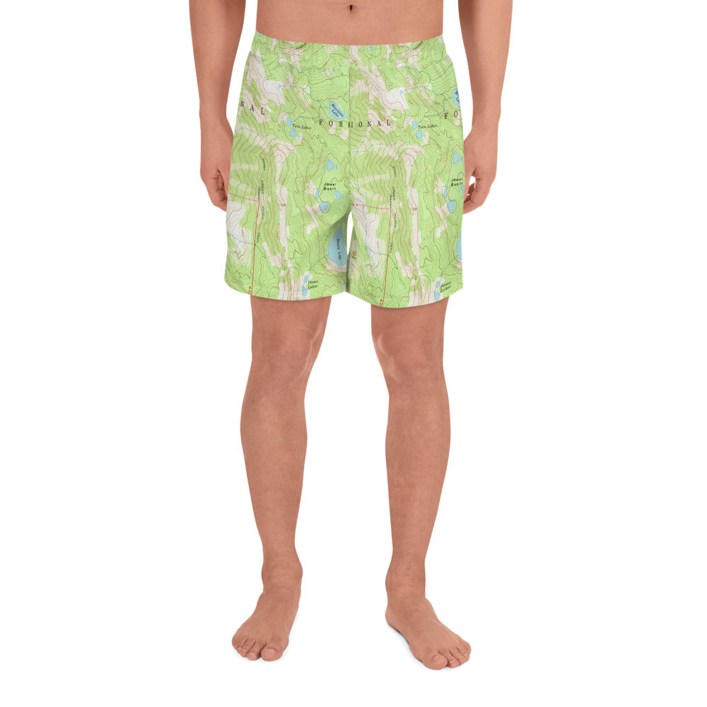 Jewel Basin Men's Athletic Long Shorts