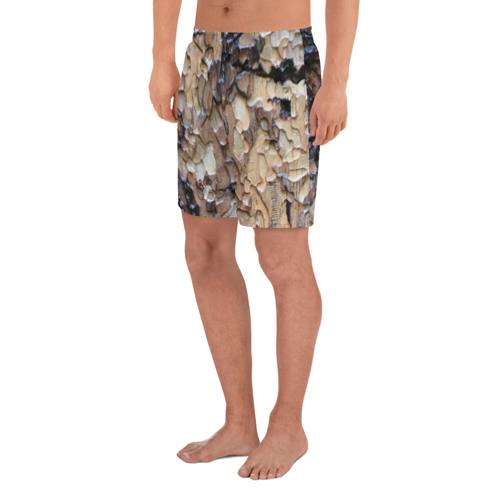 Black Ponderosa Men's Athletic Long Shorts
