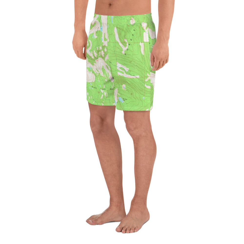 Rattlesnake Wilderness Men's Athletic Long Shorts