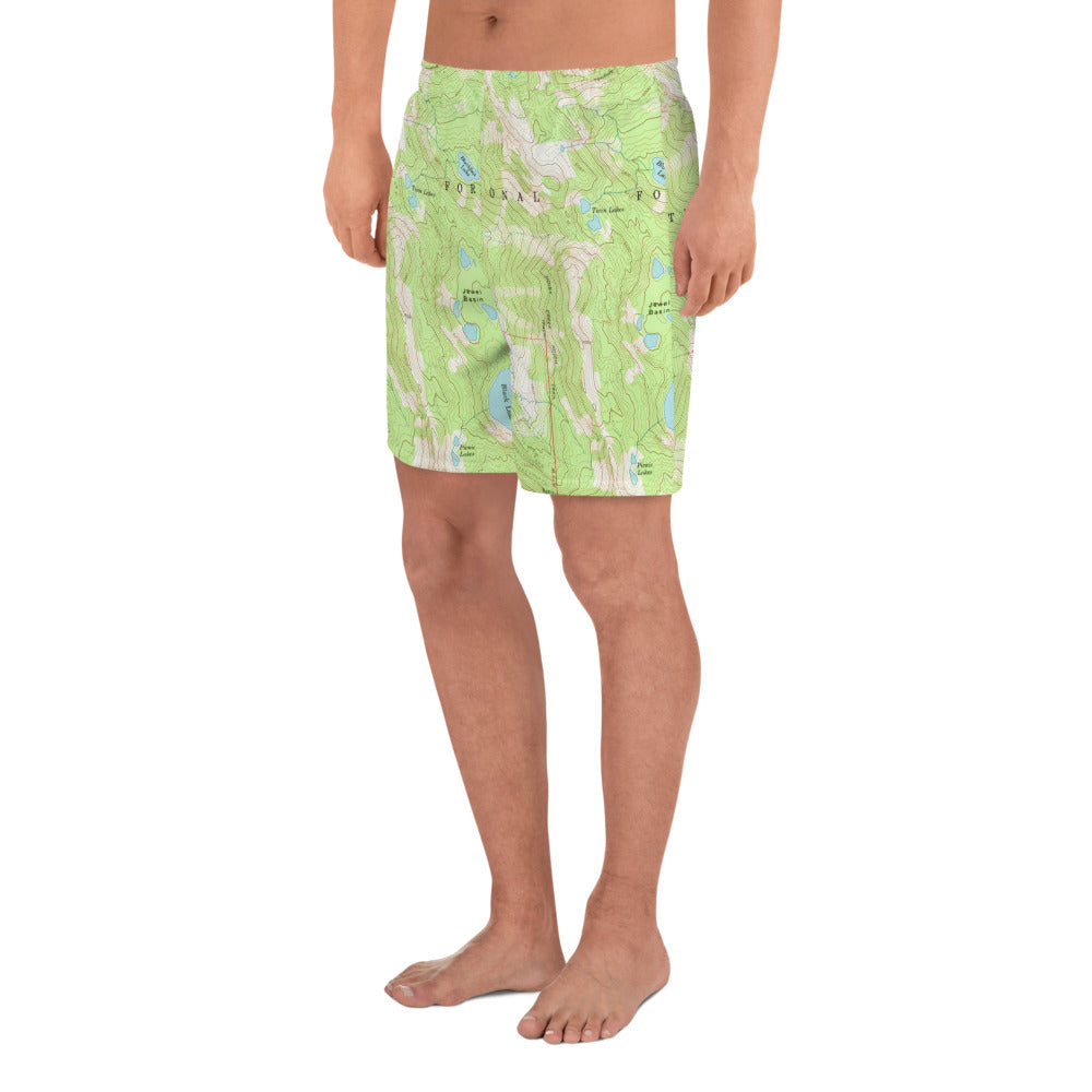 Jewel Basin Men's Athletic Long Shorts