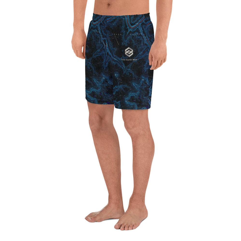Grand Canyon Midnight Men's Athletic Long Shorts