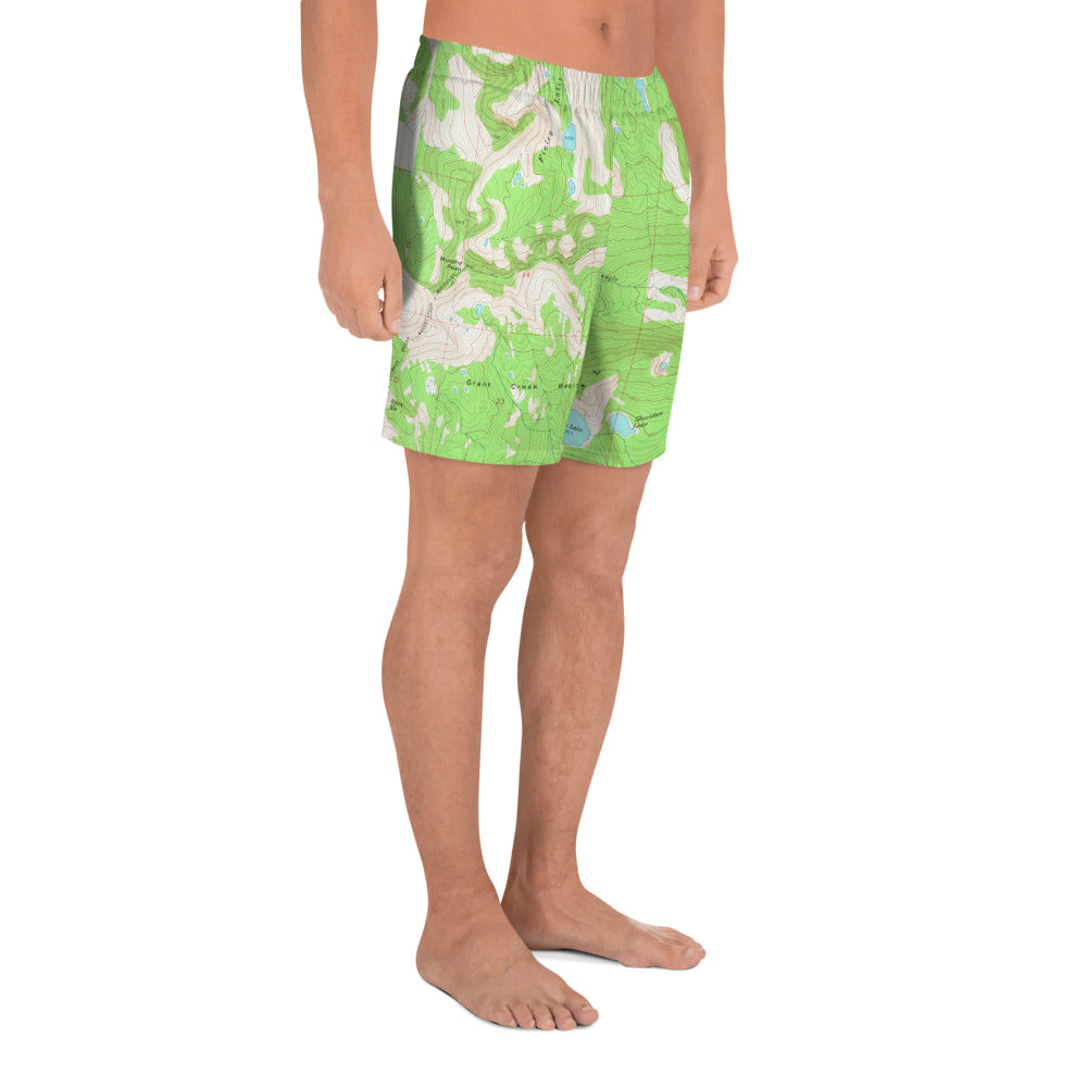 Rattlesnake Wilderness Men's Athletic Long Shorts