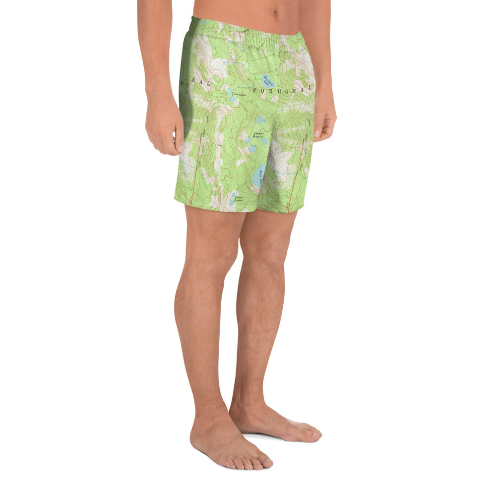 Jewel Basin Men's Athletic Long Shorts