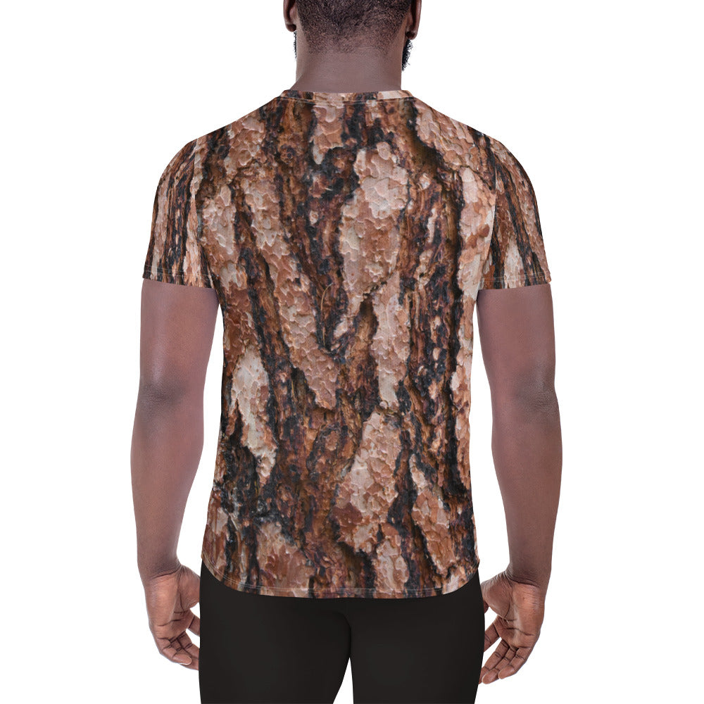 Red Ponderosa Men's Athletic T-shirt