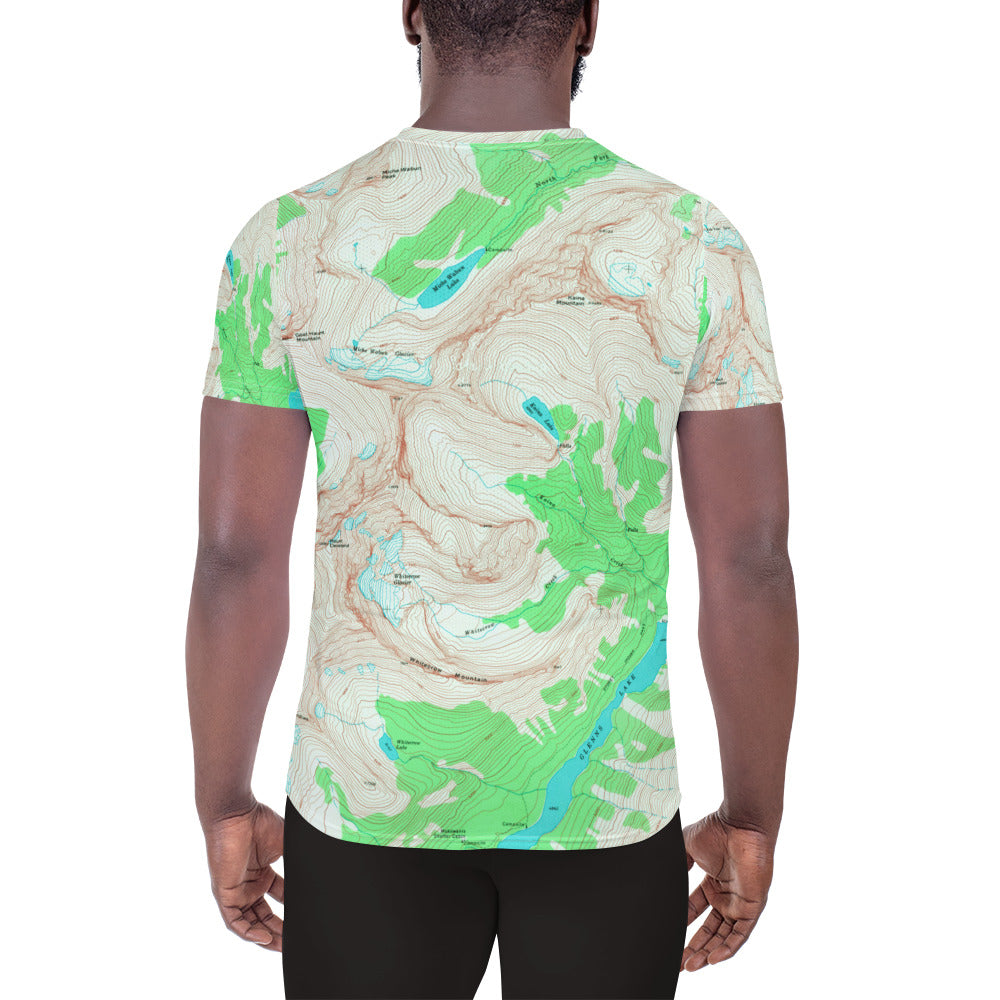 Mount Cleveland Men's Athletic T-shirt