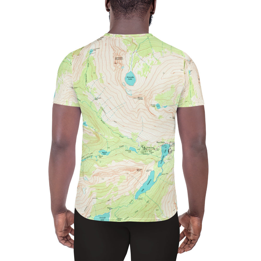 Many Glacier Men's T Shirt