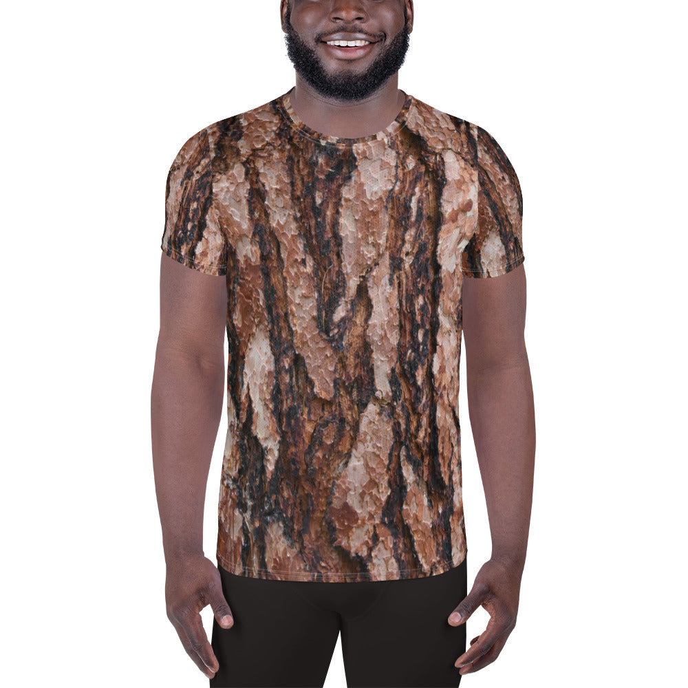Red Ponderosa Men's Athletic T-shirt