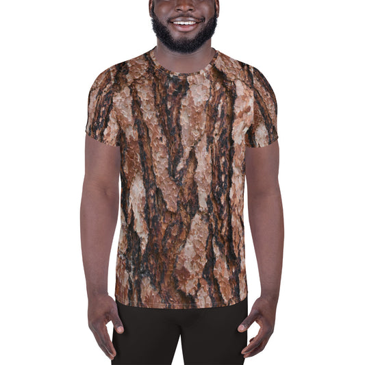 Red Ponderosa Men's Athletic T-shirt